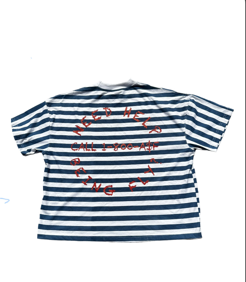 NAVY BLUE “1800-A$F” tee