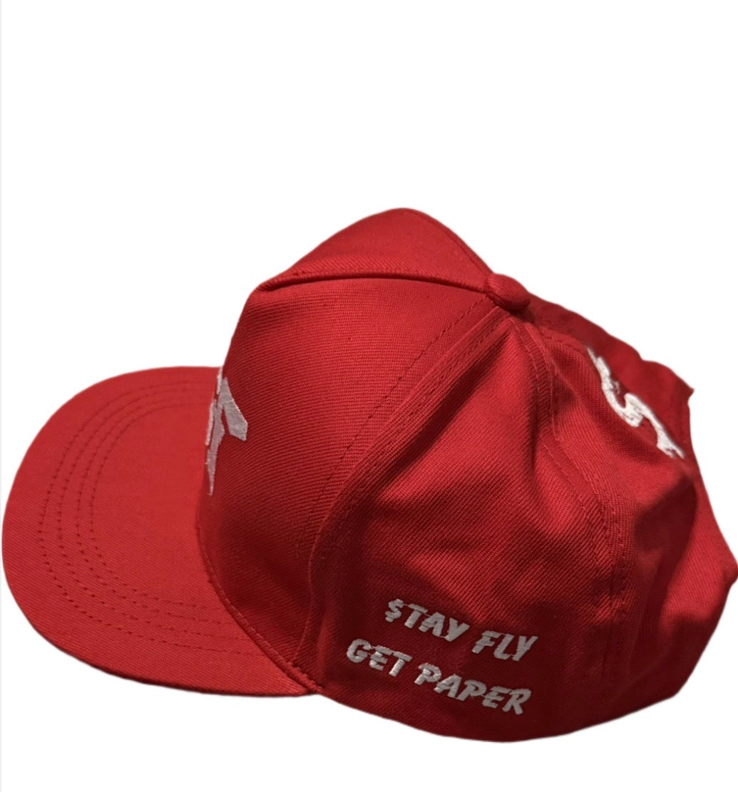 RED A$F SNAPBACK