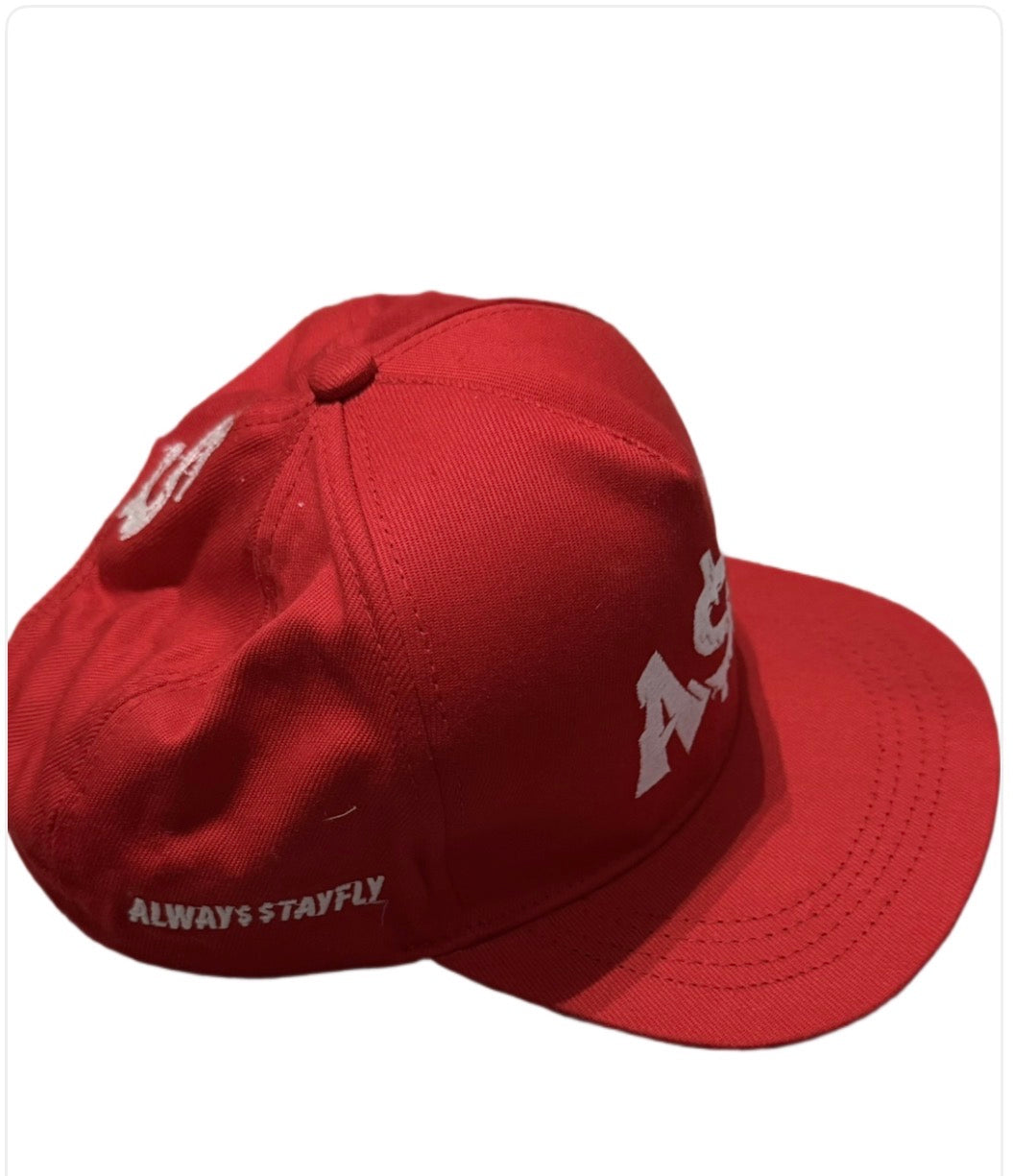 RED A$F SNAPBACK