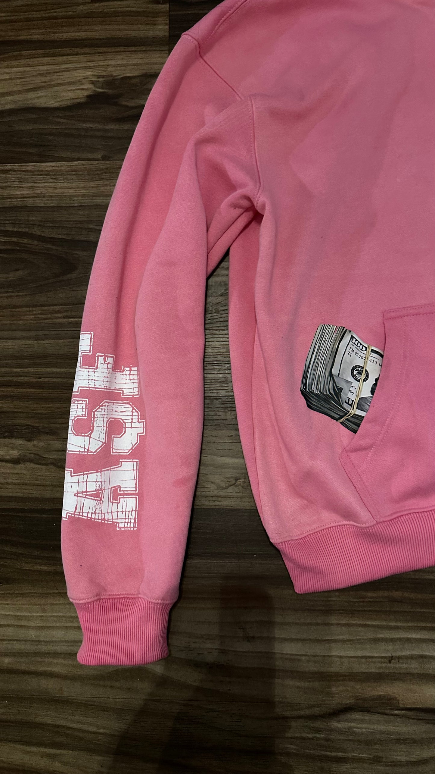 PINK A$F BANKROLL JACKET$