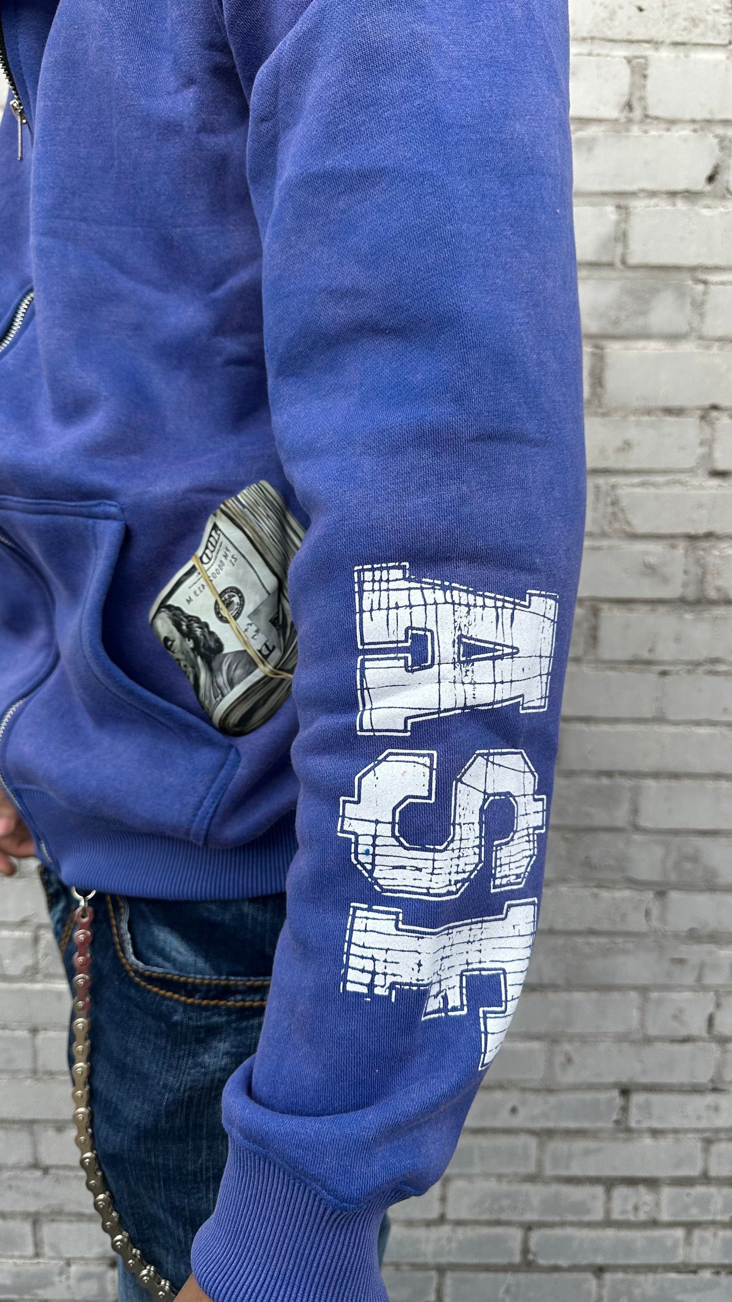 BLUE A$F BANKROLL JACKETS