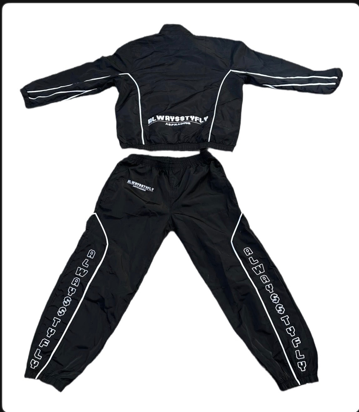 BLACK A$F RACING WINDBREAKER