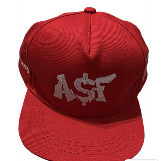 RED A$F SNAPBACK