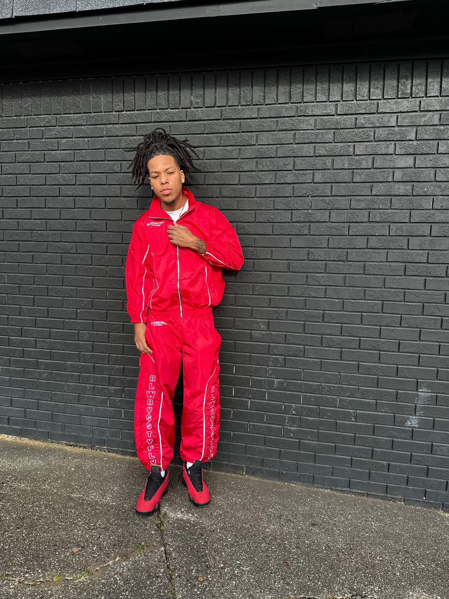 RED A$F RACING WINDBREAKER