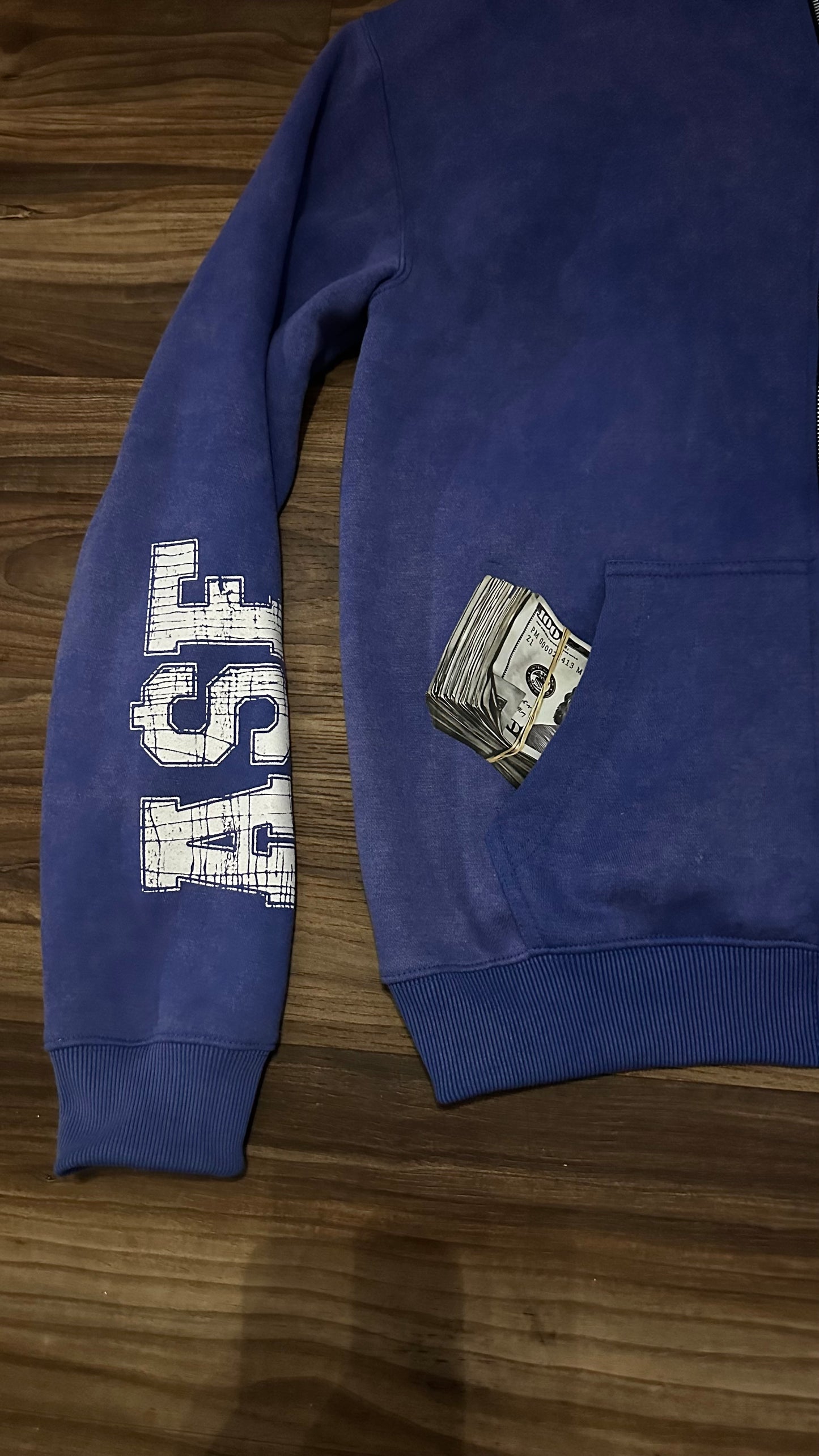 BLUE A$F BANKROLL JACKETS