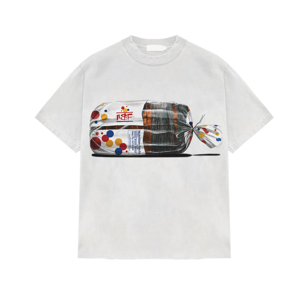 WHITE MONEY BREAD TEES