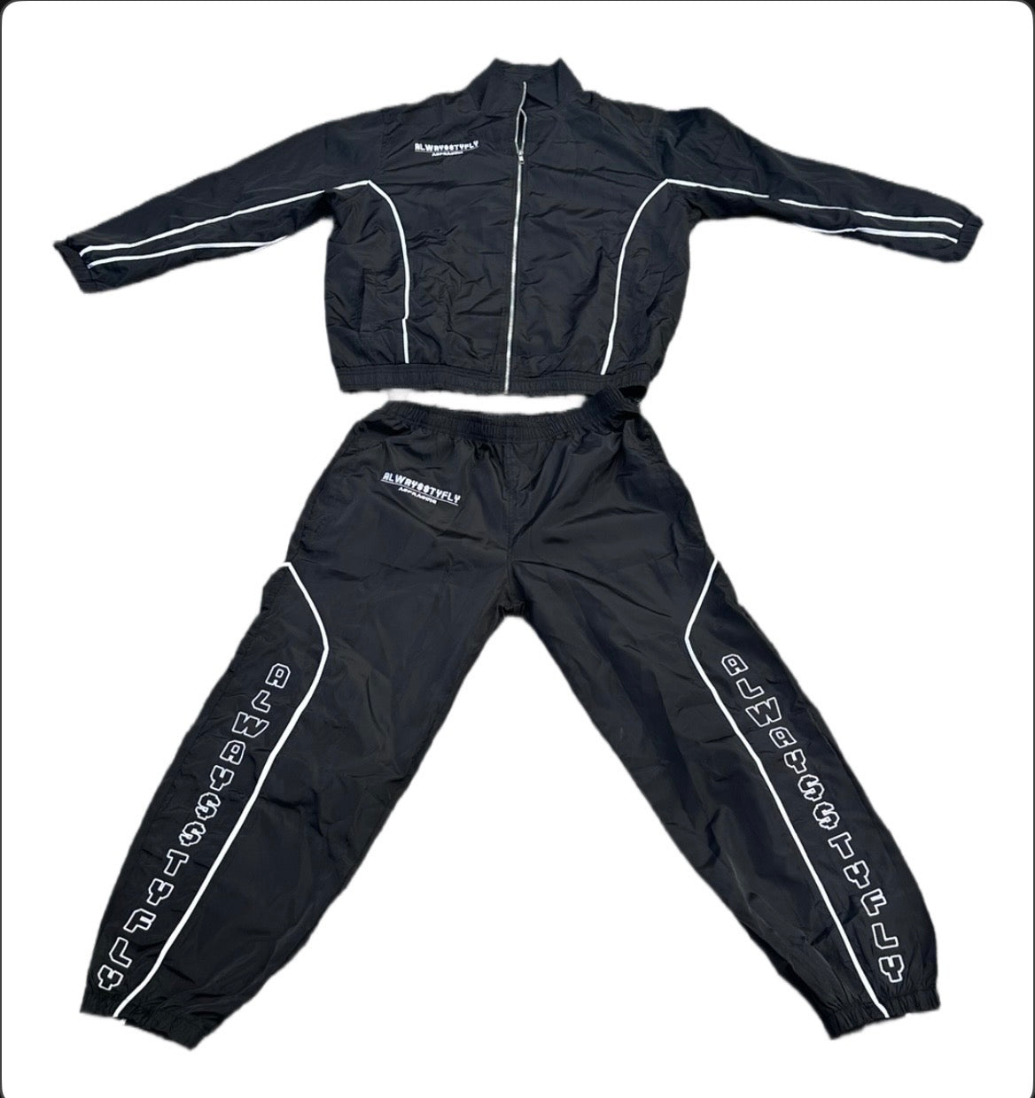 BLACK A$F RACING WINDBREAKER