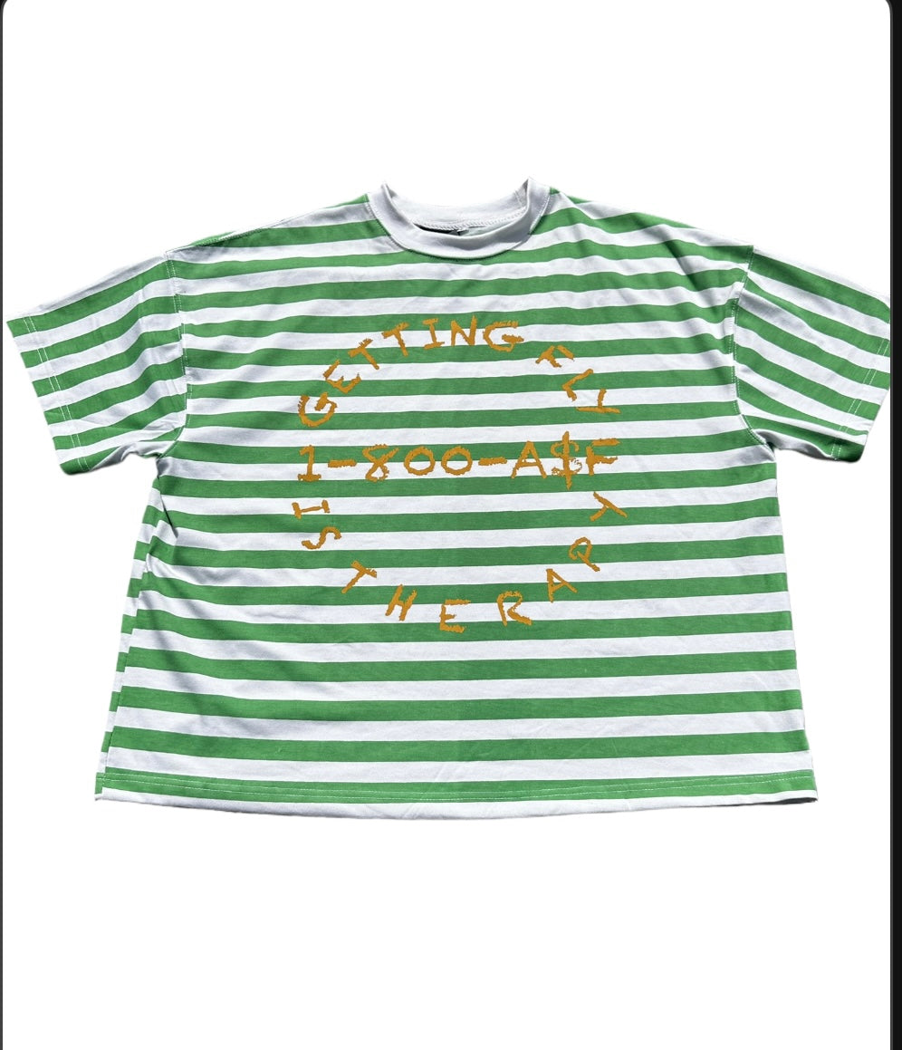 GREEN “1800-A$F” tee